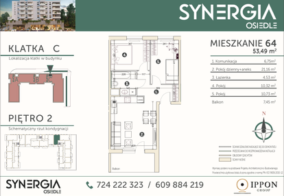 Mieszkanie w inwestycji: SYNERGIA