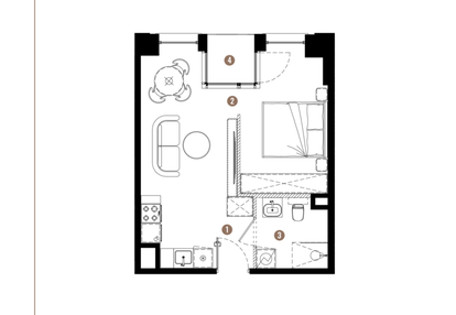 Mieszkanie w inwestycji: Apartamenty Reytana bud. E