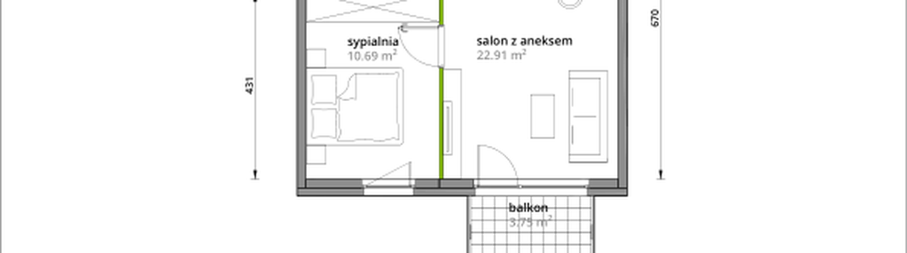Mieszkanie w inwestycji: Aleje Praskie