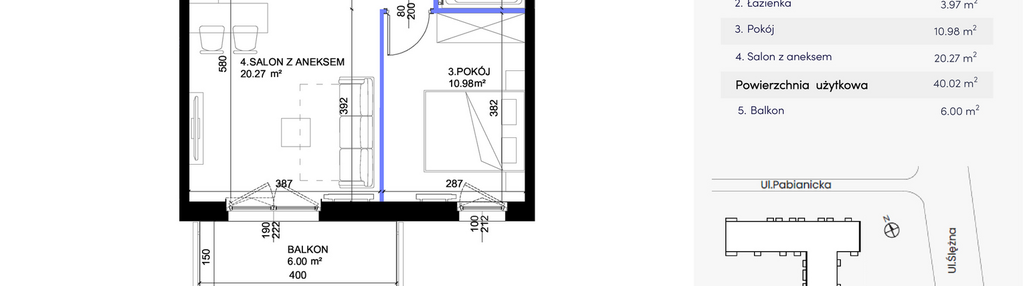 Mieszkanie w inwestycji: Nowa Pabianicka