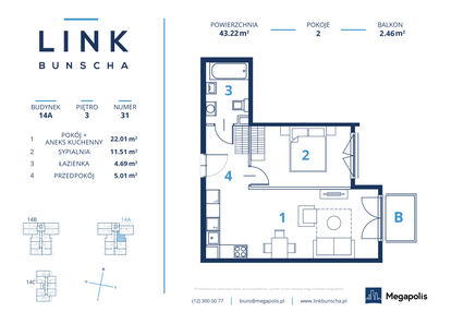 Mieszkanie w inwestycji: LINK BUNSCHA