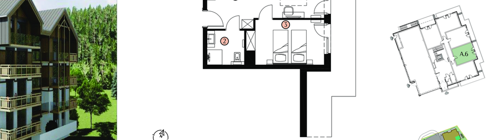 Mieszkanie w inwestycji: 4 Pory Roku Hotels