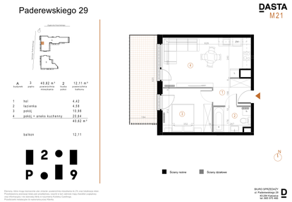 Mieszkanie w inwestycji: Paderewskiego 29