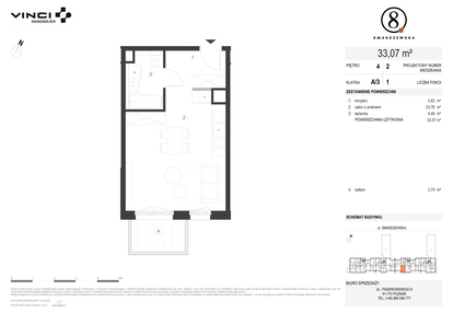 Mieszkanie w inwestycji: Smardzewska 8