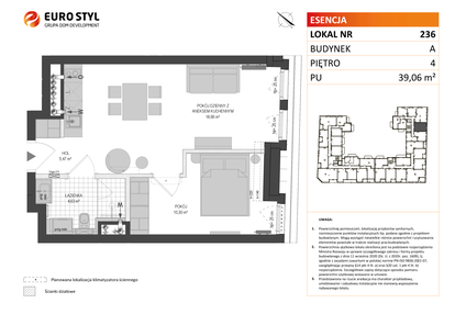 Mieszkanie w inwestycji: Esencja - Apartamenty inwestycyjne