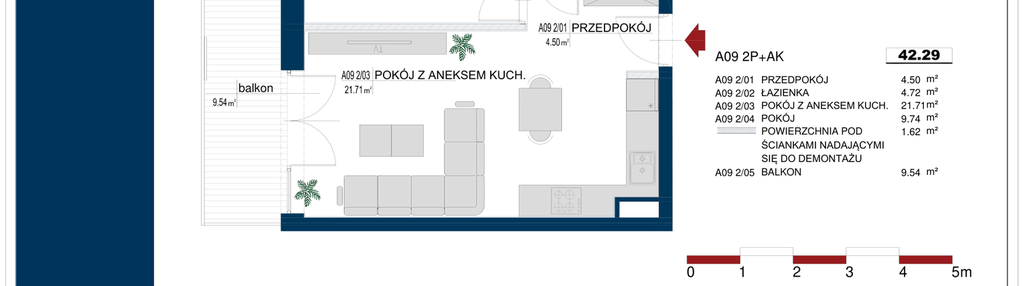 Mieszkanie w inwestycji: Promenada Park