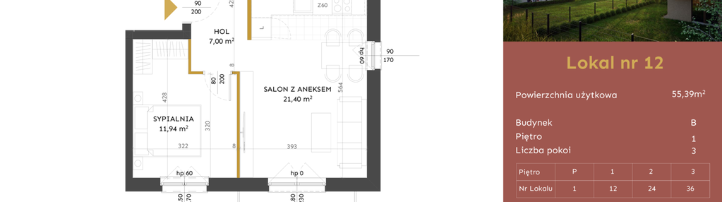 Mieszkanie w inwestycji: Stacja Błonie etap II