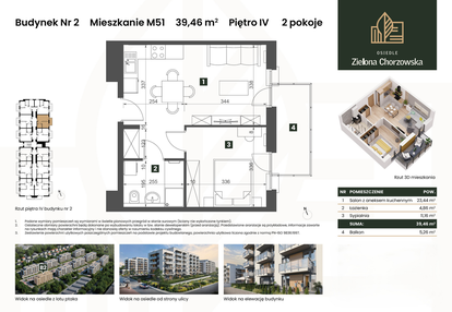 Mieszkanie w inwestycji: Osiedle Zielona Chorzowska