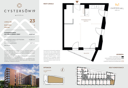 Mieszkanie w inwestycji: Cystersów 19 - lokale inwestycyjne