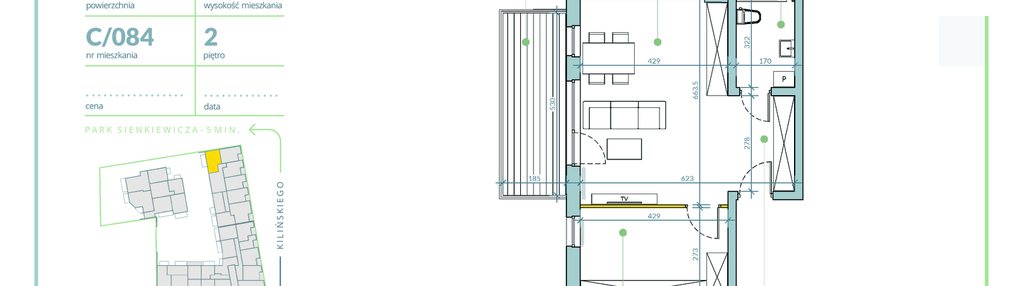 Mieszkanie w inwestycji: Flora Śródmieście