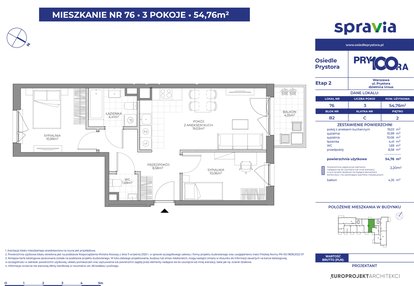 Mieszkanie w inwestycji: Osiedle Prystora Etap 2