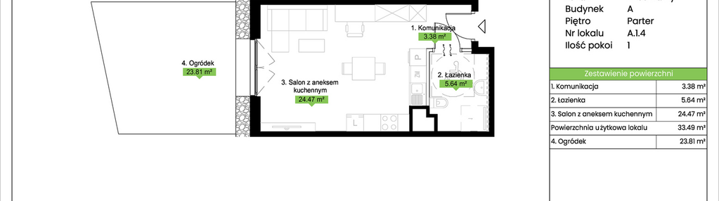 Mieszkanie w inwestycji: JA_SIELSKA V