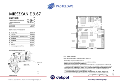 Mieszkanie w inwestycji: Osiedle Pastelowe etap IV