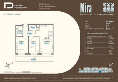 Mieszkanie w inwestycji: Mira