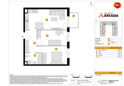 Mieszkanie w inwestycji: Osiedle Arkadia etap 2