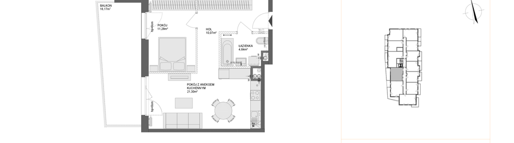 Mieszkanie w inwestycji: Osiedle Synteza etap IV