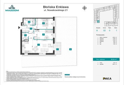 Mieszkanie w inwestycji: Błońska Enklawa