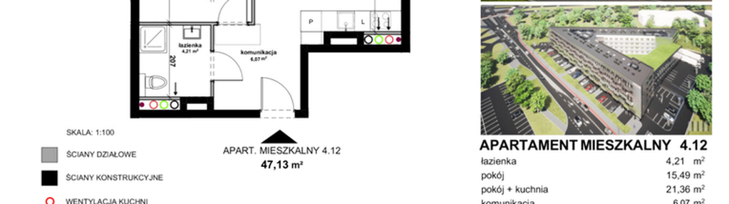 Mieszkanie w inwestycji: Apartamentowiec Zwycięska 3