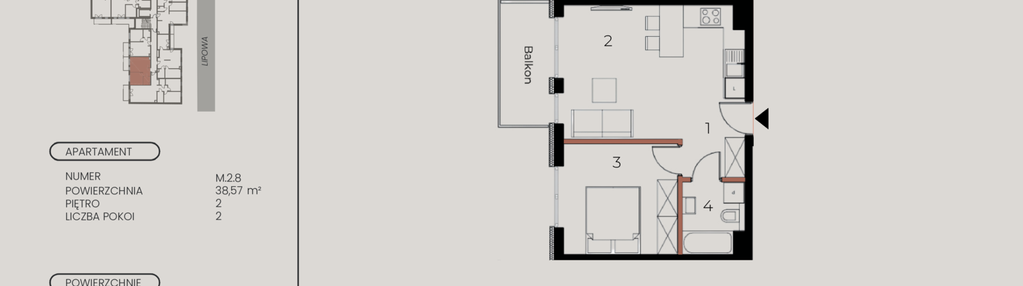 Mieszkanie w inwestycji: Lipowa 43