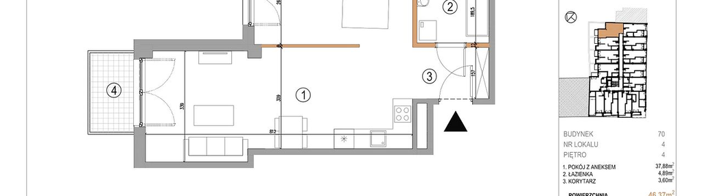 Mieszkanie w inwestycji: 5th Avenue Apartments