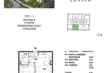 Mieszkanie w inwestycji: Apartamenty Żorska