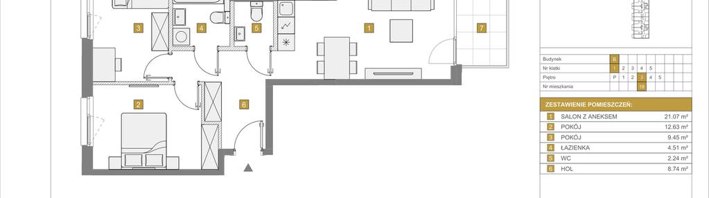 Mieszkanie w inwestycji: Apartamenty Beethovena