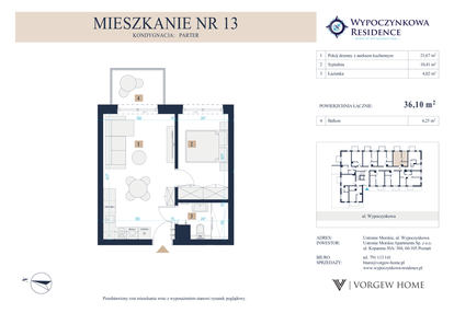 Mieszkanie w inwestycji: Wypoczynkowa Residence