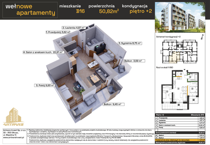 Mieszkanie w inwestycji: Osiedle Wełnowe Apartamenty