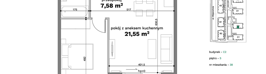 Mieszkanie w inwestycji: Forma Otwarta etap C