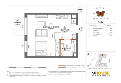 Mieszkanie w inwestycji: Apartamenty Rusałki