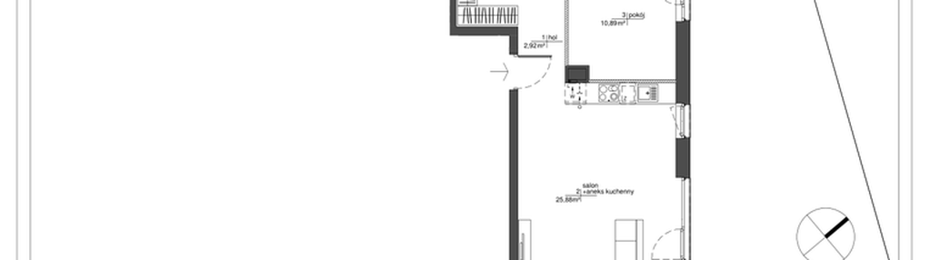 Mieszkanie w inwestycji: Rytm Mokotowa - etap 2A
