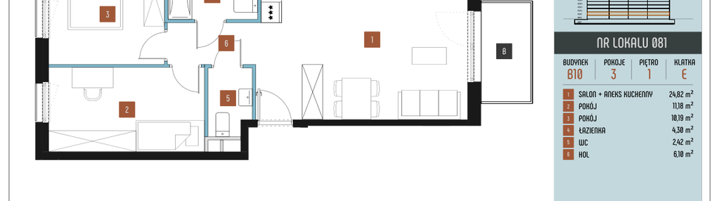Mieszkanie w inwestycji: Nowa Praga