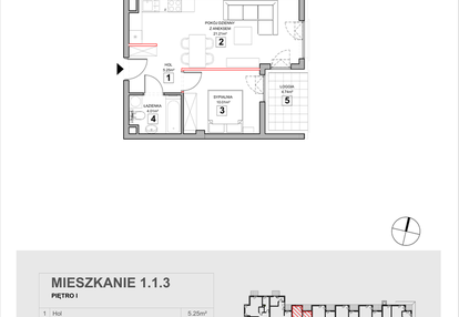 Mieszkanie w inwestycji: Zakątek Harmonia III