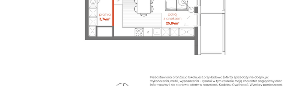Mieszkanie w inwestycji: Pierwsza Dzielnica - etap III