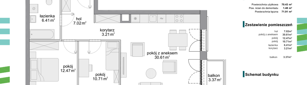 Mieszkanie w inwestycji: Osiedle Fokus Ursus