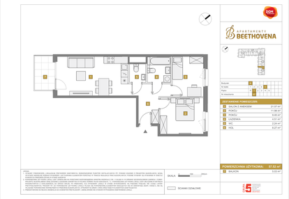 Mieszkanie w inwestycji: Apartamenty Beethovena