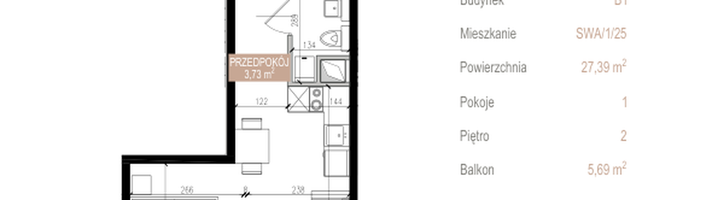 Mieszkanie w inwestycji: Apartamenty Świeradowska