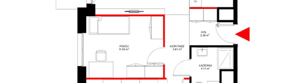 Mieszkanie w inwestycji: INSPIRE ETAP IV, V – bud. E, F, G