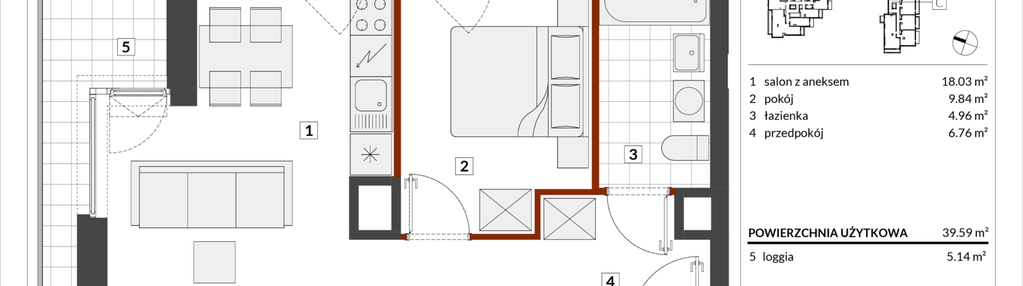 Mieszkanie w inwestycji: Warszawski Świt etap IX