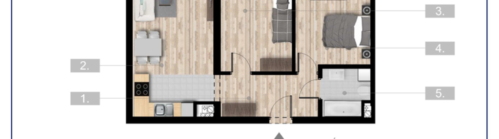 Mieszkanie w inwestycji: Szczytno Dąbrowskiego - etap 3
