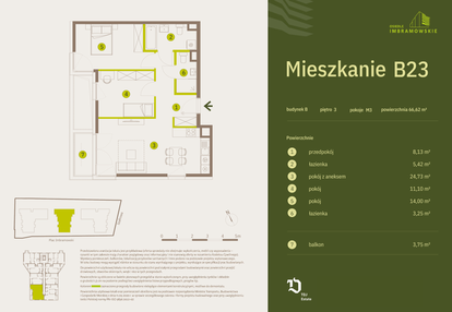 Mieszkanie w inwestycji: Osiedle Imbramowskie