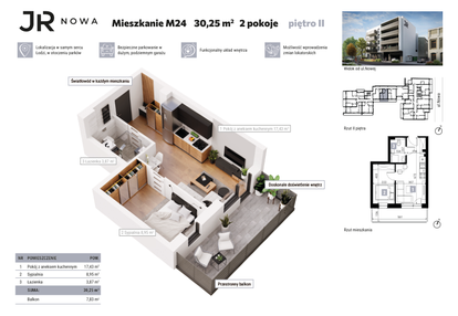 Mieszkanie w inwestycji: JR Nowa