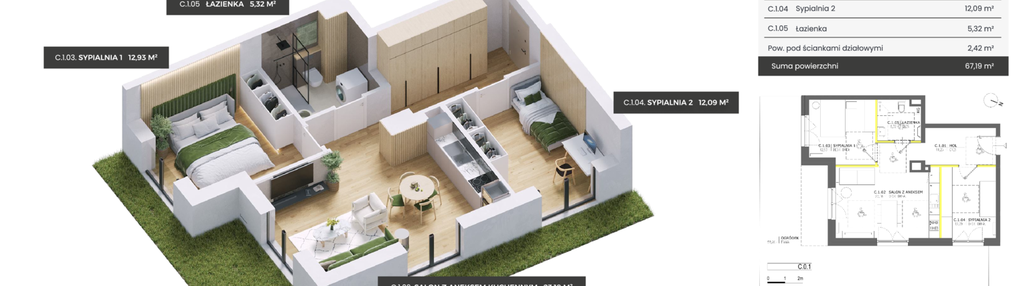 Mieszkanie w inwestycji: Dobry Poranek