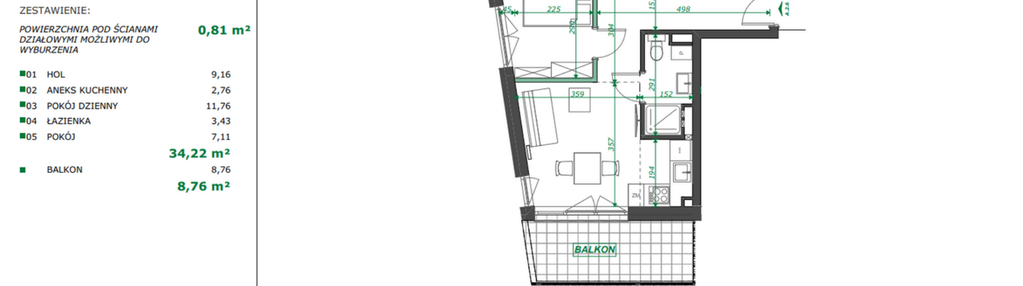 Mieszkanie w inwestycji: Apartamenty Pszczyńska
