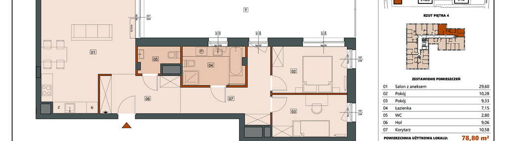 Mieszkanie w inwestycji: Ogrody Andersena