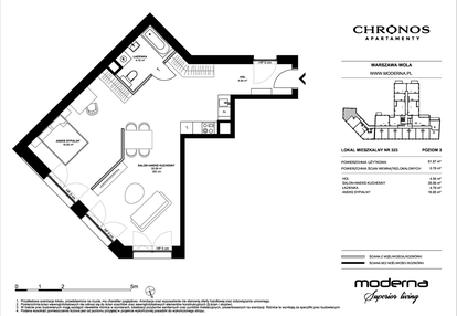 Mieszkanie w inwestycji: Chronos etap II