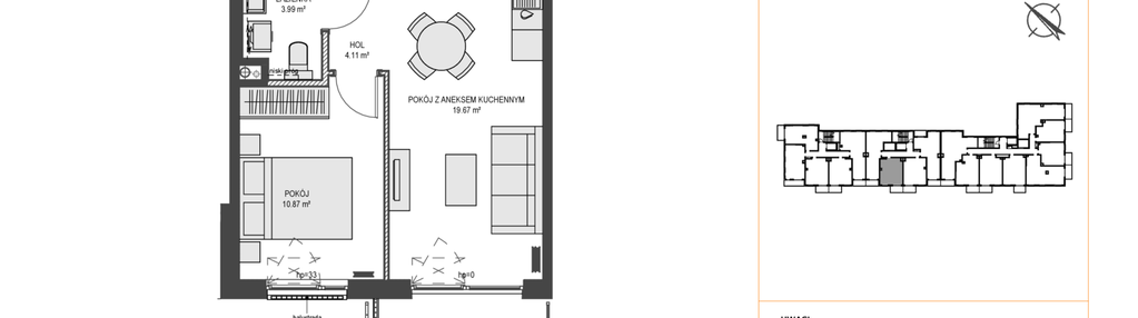 Mieszkanie w inwestycji: Przystań Brzeźno