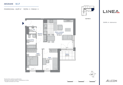 Mieszkanie w inwestycji: Linea