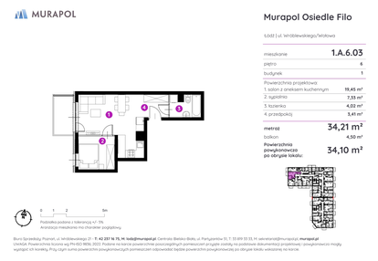 Mieszkanie w inwestycji: Murapol Osiedle Filo