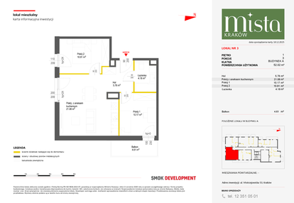 Mieszkanie w inwestycji: MISTA Kraków